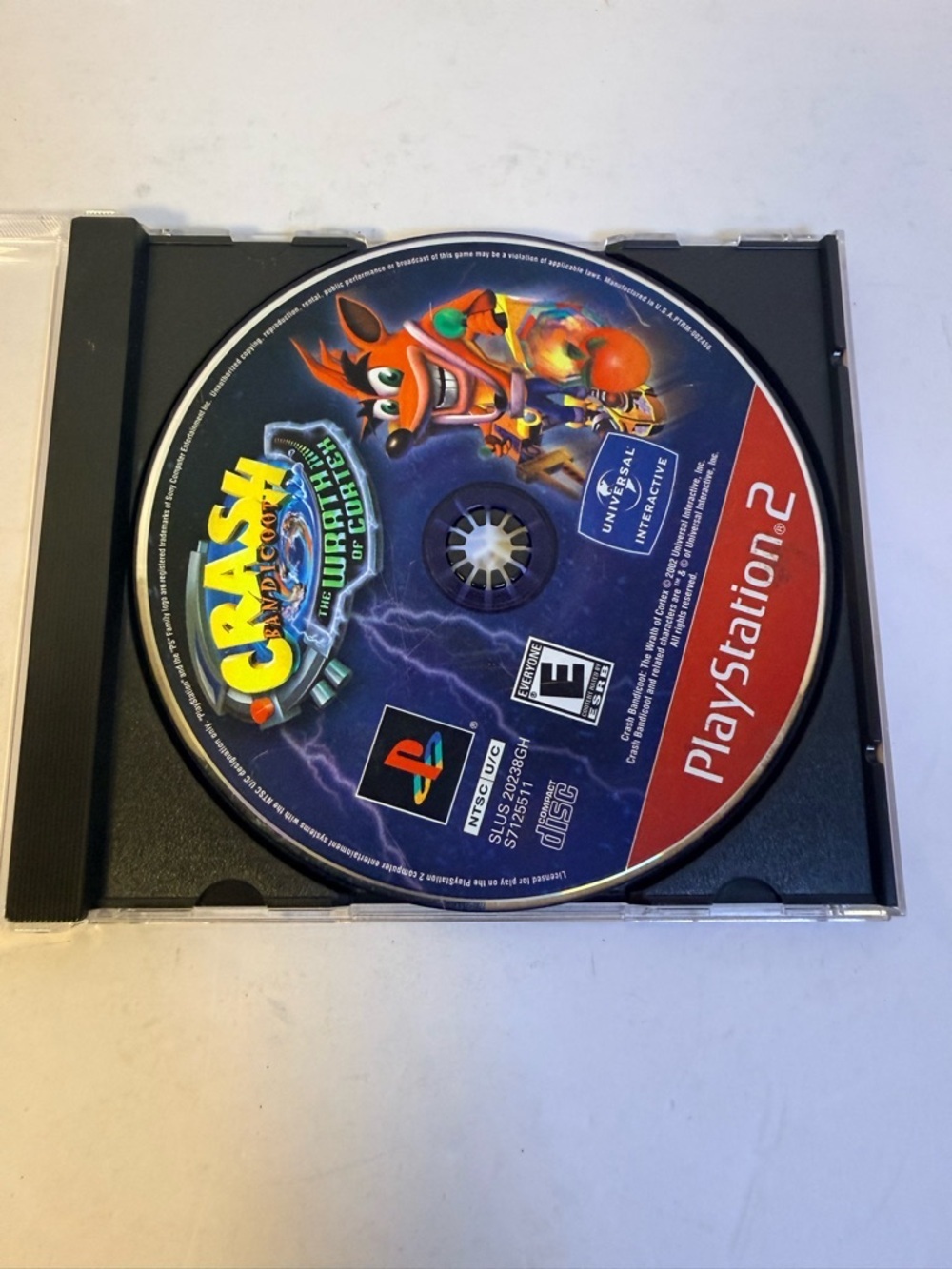 Sony Crash Bandicoot: The Wrath of Cortex Greatest Hits ..Disc Only